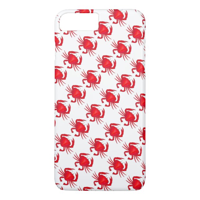 Capa Para iPhone, Case-Mate Red Crab Baltimore Maryland Caranguejo Marisco (Verso)