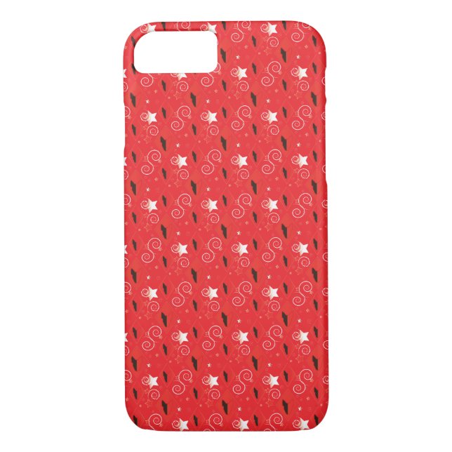 Capa Para iPhone, Case-Mate Red Diamond Bull Terrier (Verso)