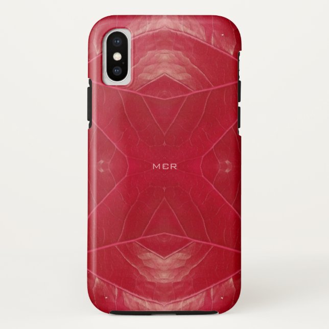 Capa Para iPhone, Case-Mate Red Leatherette (Verso)