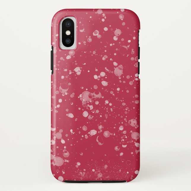 Capa Para iPhone, Case-Mate Red Splotchy Chaos (Verso)