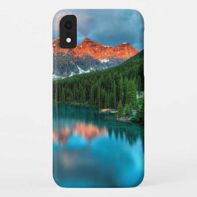 Capa Para iPhone, Case-Mate Reflexo dos Picos do Lago (Verso)