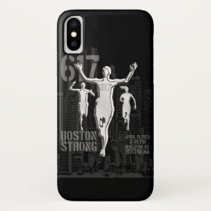 Capa Para iPhone X Relembrança forte da cidade de Boston