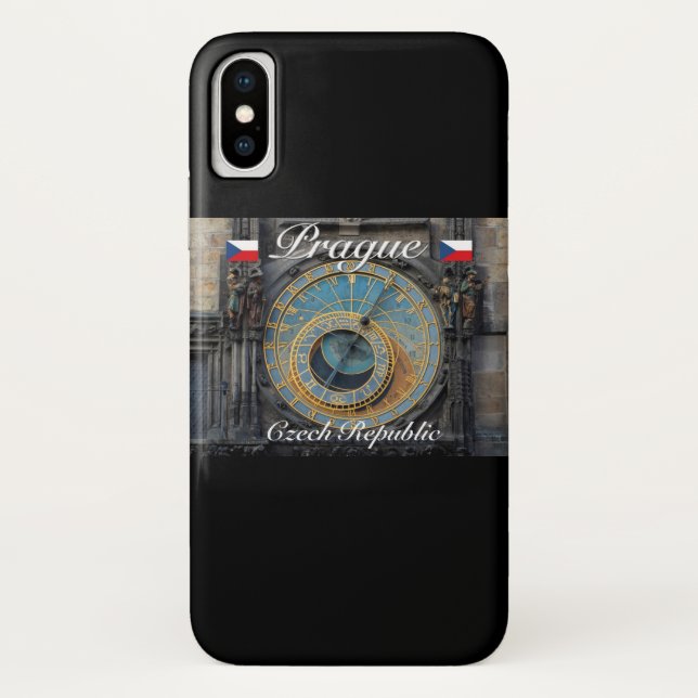 Capa Para iPhone, Case-Mate Relógio astronômico Praga Orlog República Checa (Verso)