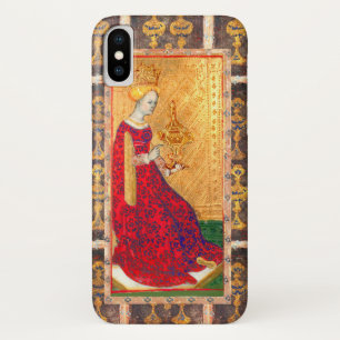 CAPA PARA iPhone DA Case-Mate RENASCIMENTO ANTIGO TAROTS/RAINHA DOS COPOS