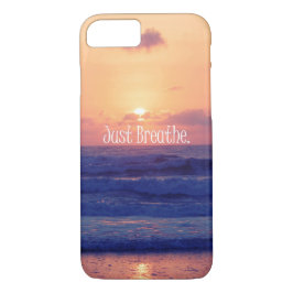 Capa Para iPhone Da Case-Mate Respire. Sunset do Oceano de Praia