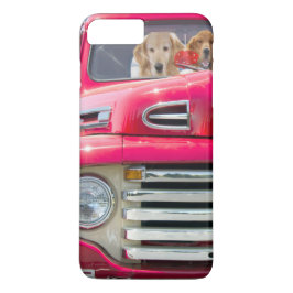 Capa iPhone 8 Plus/7 Plus Retalhista de ouros no caminhão retrorreflector ve