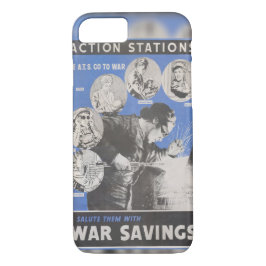 Capa iPhone 8/7 Retirada do poster de guerra britânico.