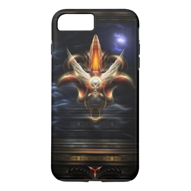 Capa Para iPhone, Case-Mate Retrato de Fogo Akrellian Torch (Verso)