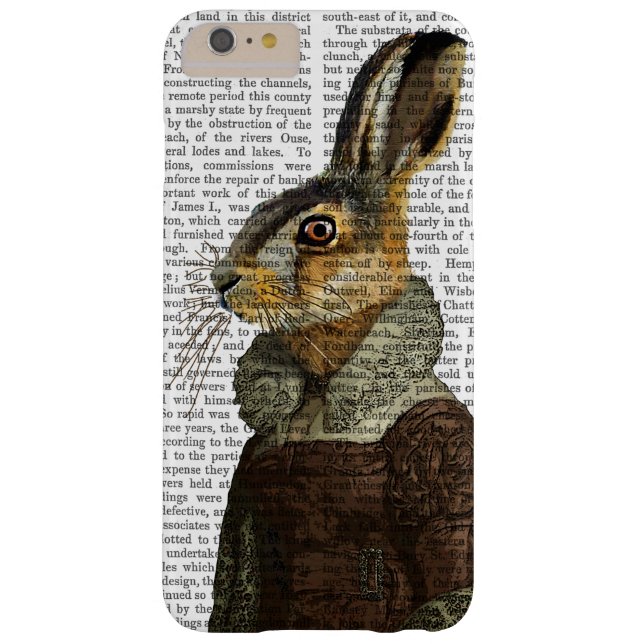 Capa Para iPhone, Case-Mate Retrato de Madam Hare (Verso)
