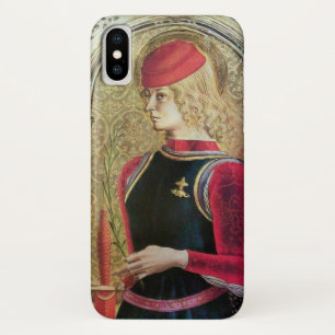 Capa Para iPhone Da Case-Mate RETRATO de ST GEORGE, vermelho, preto, amarelo do