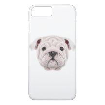 Retrato ilustrado do filhote de cachorro inglês do