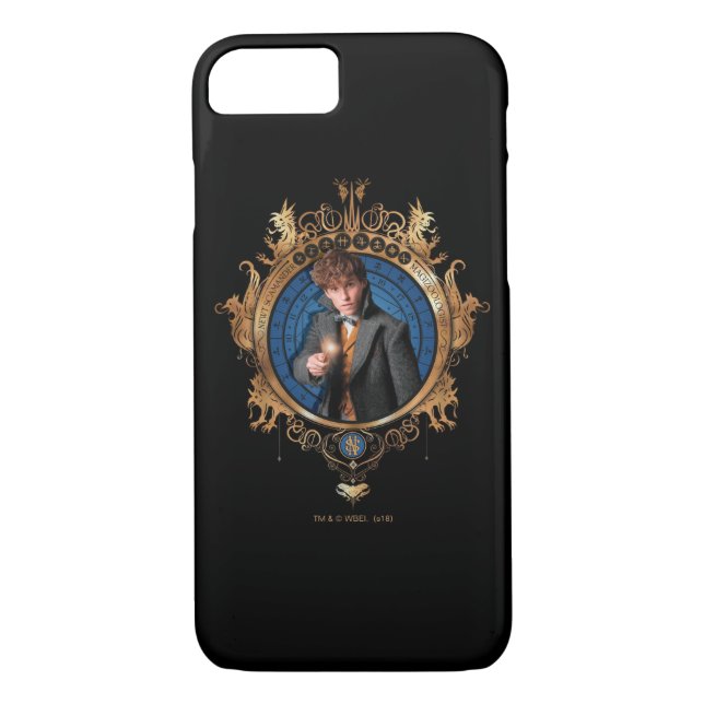 CAPA PARA iPhone, Case-Mate  RETRATO NEWT SCAMANDER™ (Verso)