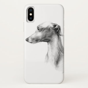 Capa Para iPhone Da Case-Mate Retrato para o cão de bico branco italiano