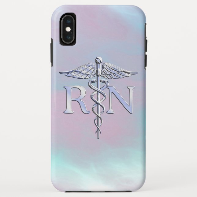 Capa Para iPhone, Case-Mate RN Caduceus Dor no Pearl (Verso)