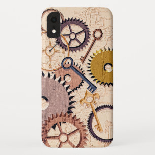 Capa Para iPhone Da Case-Mate Rodas, Artes, Chaves, Tintas De Óleo De Mapas Anti