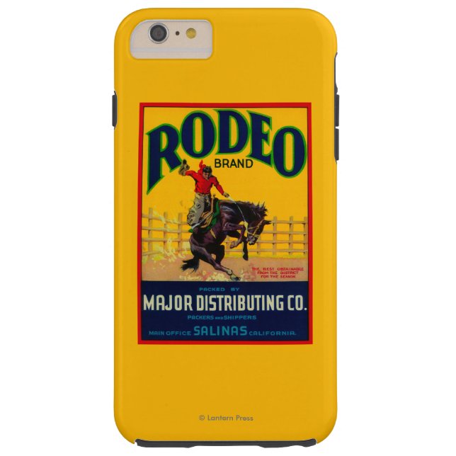 Capa Para iPhone, Case-Mate Rodeio LabelSalinas vegetal, CA (Verso)
