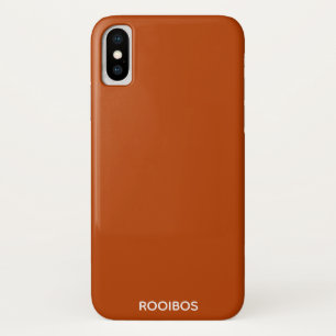 Capa Para iPhone Da Case-Mate Rooibos - cor vermelha castanho