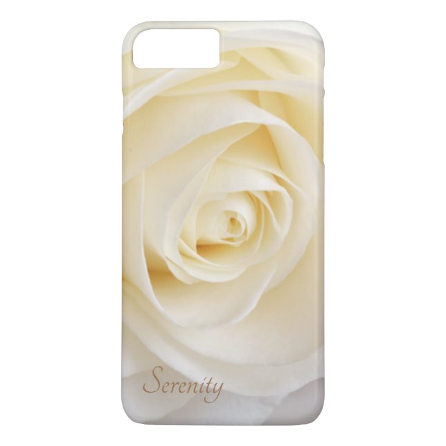 Capa Para iPhone, Case-Mate Rosa Branca Elegante Floral (Verso)