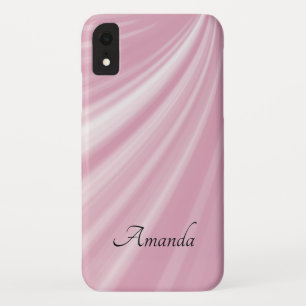 Capa Para iPhone Da Case-Mate Rosa cor-de-rosa pálido personalizado da pasta à