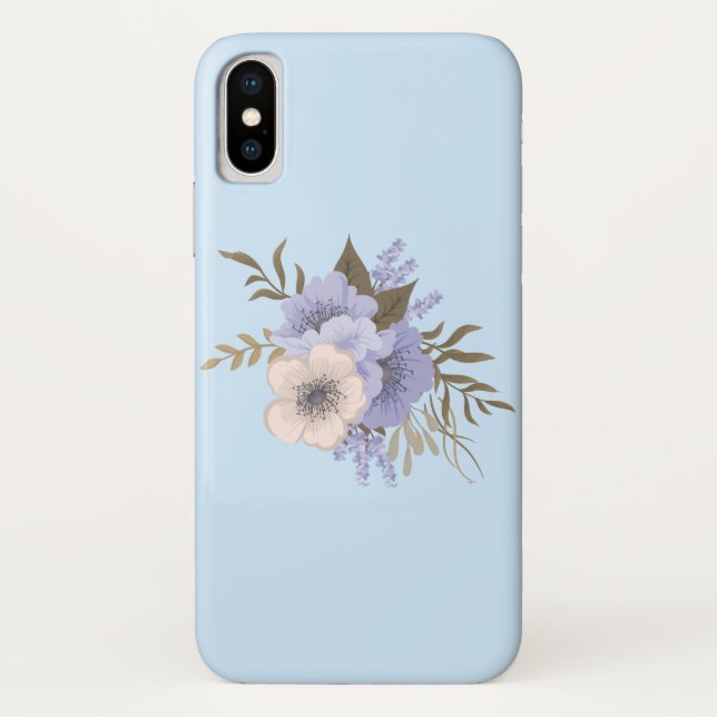 Capa Para iPhone, Case-Mate Rosa Floral iPhone / iPad case (Verso)