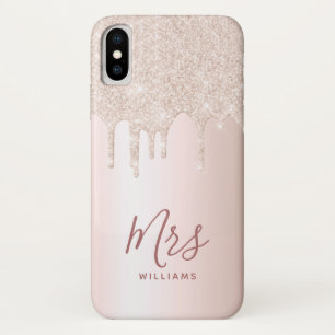 Capa Para iPhone Da Case-Mate Rosa personalizada - Dissipador de brilho Dourado 