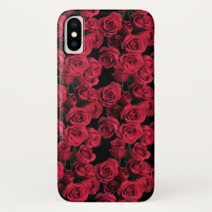 Capa Para iPhone Da Case-Mate Rosa vermelha Garden Flowers Floral iPhone X Case