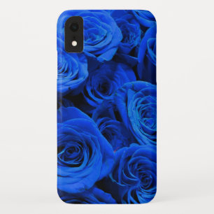 Capa Para iPhone Da Case-Mate Rosas azuis Elegantes flores azuis florais azuis