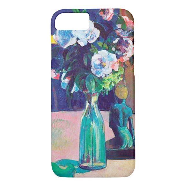 Capa Para iPhone, Case-Mate Rosas e Estatueta, Gauguin (Verso)
