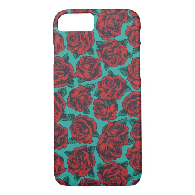 Capa Para iPhone, Case-Mate Rosas retrorreflectores (Verso)