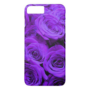 Capa Para iPhone Da Case-Mate rosas roxas violetas românticas, buquê de rosa bon