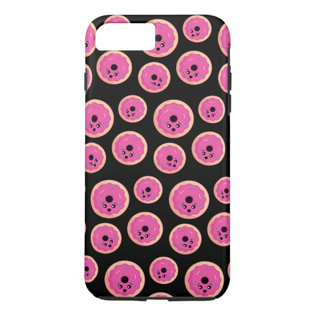 Capa Para iPhone, Case-Mate Rosquinha Face Kawaii Comida Art (Verso)