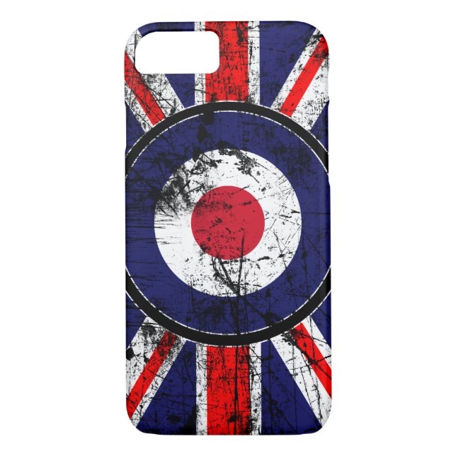 Capa Para iPhone, Case-Mate Roundel Target Mods UK Target Union Jack (Verso)