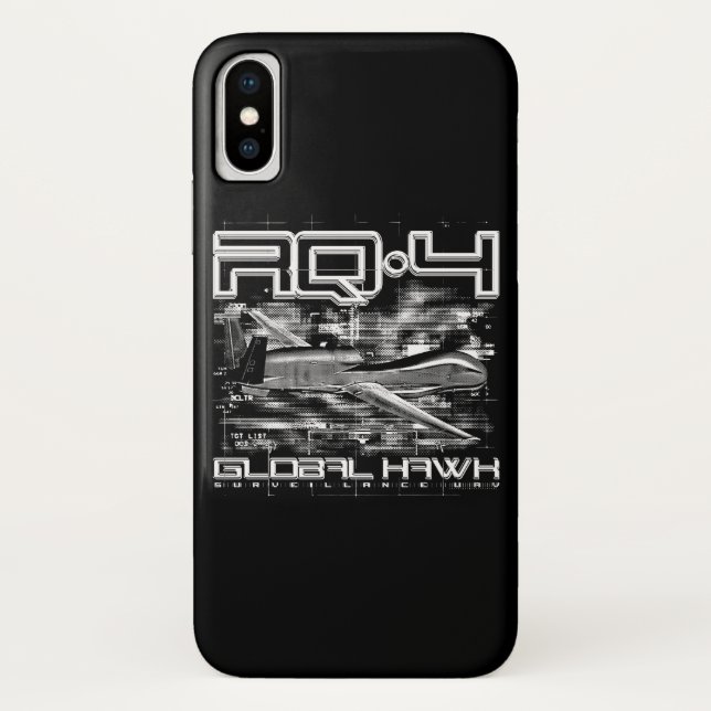 Capa Para iPhone, Case-Mate RQ-4 Global Hawk (Verso)