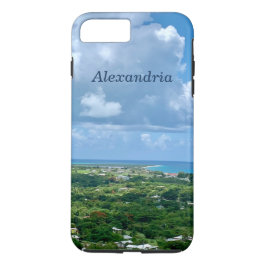 Capa iPhone 8 Plus/7 Plus Rua das Ilhas Virgens. Croix Sandy Point Personali