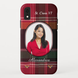 Capa Para iPhone Da Case-Mate RUA das Ilhas Virgens dos EUA. Croix Madras Foto P