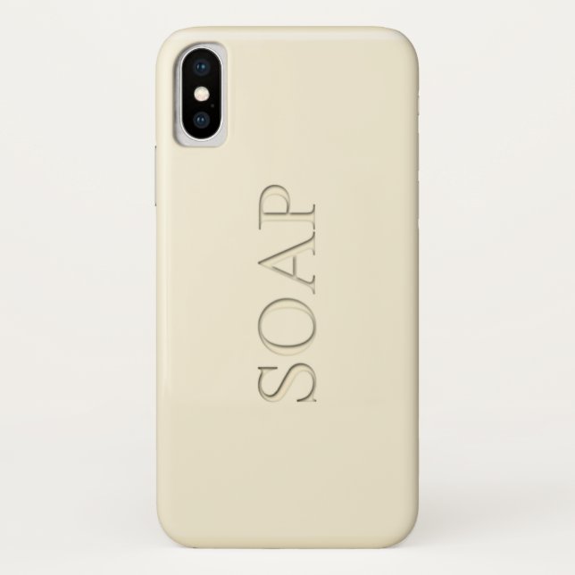 Capa Para iPhone, Case-Mate Sabão (Verso)