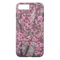 Sakura Cherry Blossoms Fluindo Rosa