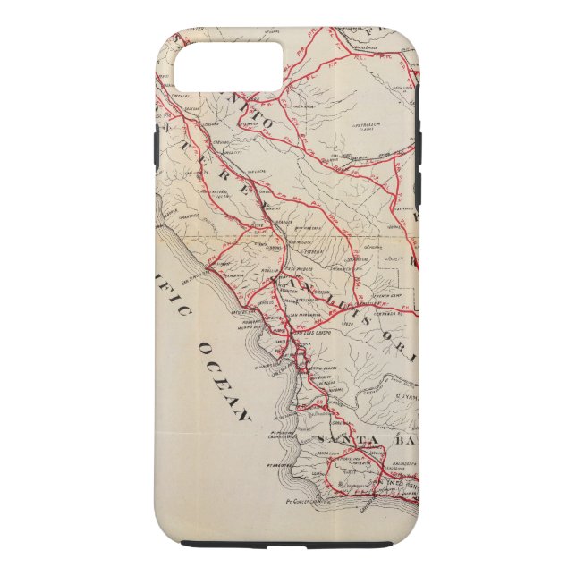 Capa Para iPhone, Case-Mate San Benito, Fresno, Monterey, San Luis Obispo (Verso)