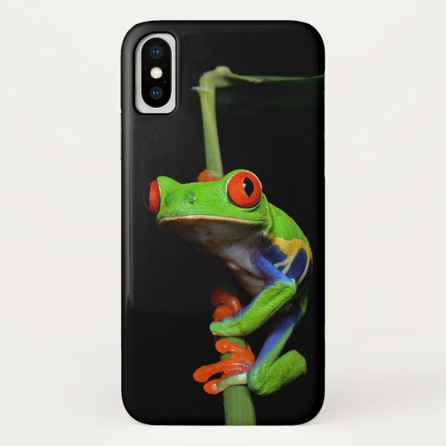 Capa Para iPhone, Case-Mate Sapo de Árvore Pintada de Olhos Vermelhos (Verso)