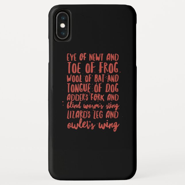 Capa Para iPhone, Case-Mate Sapo | Testemunhas do Halloween Criam o Tolo Novo  (Verso)