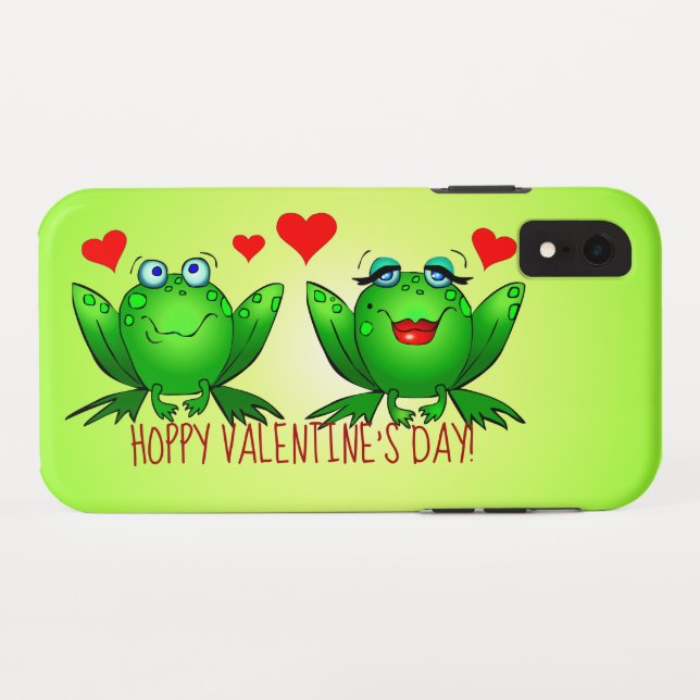 Capa Para iPhone, Case-Mate Sapos no Amor Bichos de Cartoon Cute (Verso (Horizontal))