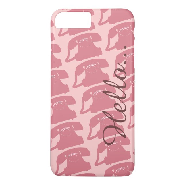 Capa Para iPhone, Case-Mate saudação do padrão dos telefones antigos (Verso)