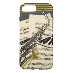 Capa Para iPhone Da Case-Mate Saxofone & música do piano