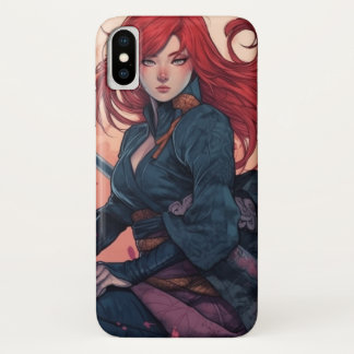 Capa Para iPhone Da Case-Mate Scarlet Moon Kunoichi