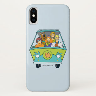 Capa Para iPhone X Scooby-Doo & a máquina do mistério do grupo