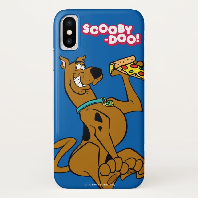 Capa Para iPhone, Case-Mate Scooby Doo Com Pizza Slice (Verso)