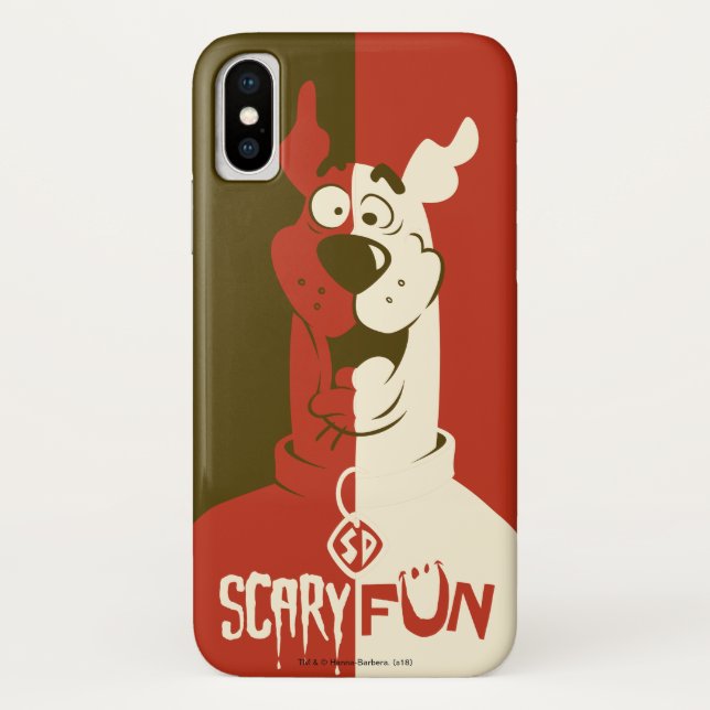 Capa Para iPhone, Case-Mate Scooby-Doo "Diversão Assustadora" (Verso)