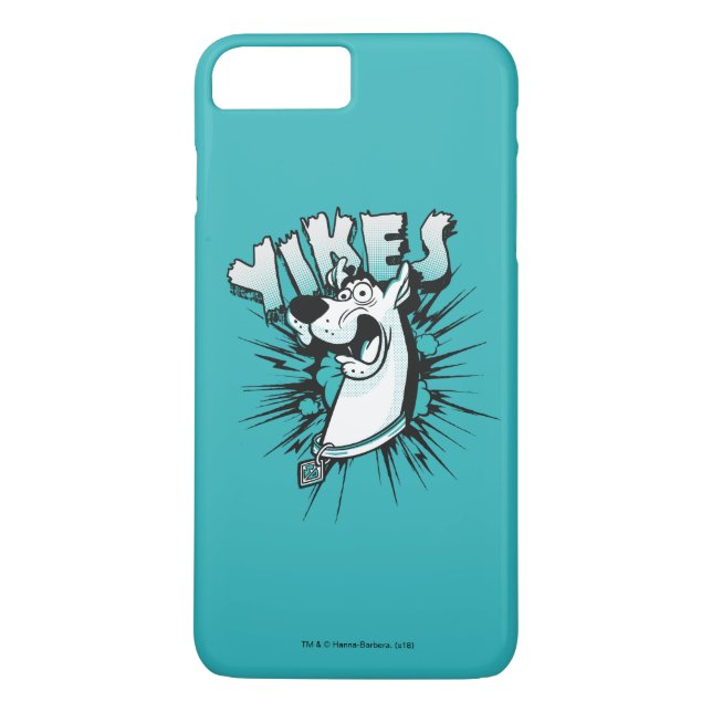 Capa Para iPhone, Case-Mate Scooby-Doo "Yikes!" Gráfico de Meio-Tom (Verso)