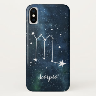 Capa Para iPhone Da Case-Mate Scorpio   Constelação Astrológica de Símbolo Zodia