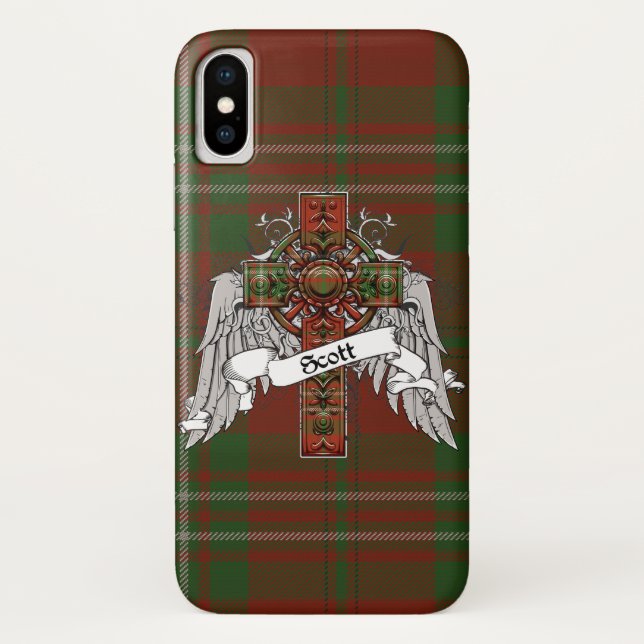 Capa Para iPhone, Case-Mate Scott Tartan Cross (Verso)